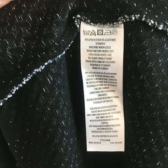 French Connection Color Block Textured Deeds - Picture 9 of 9